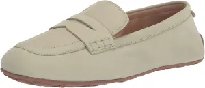 Slip Leather Luxurious Sam Toe Fashion On Pistachio Squared Tucker Remote-controlled Edelman Loafers Flat