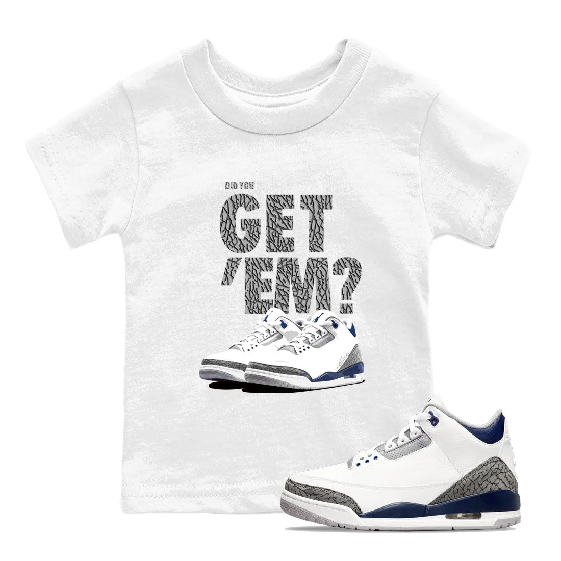 Sneaker SNRT Midnight Get Kids Great deal 3 Curated collection Air You Did Jordan 2023 'Em Tees - Navy
