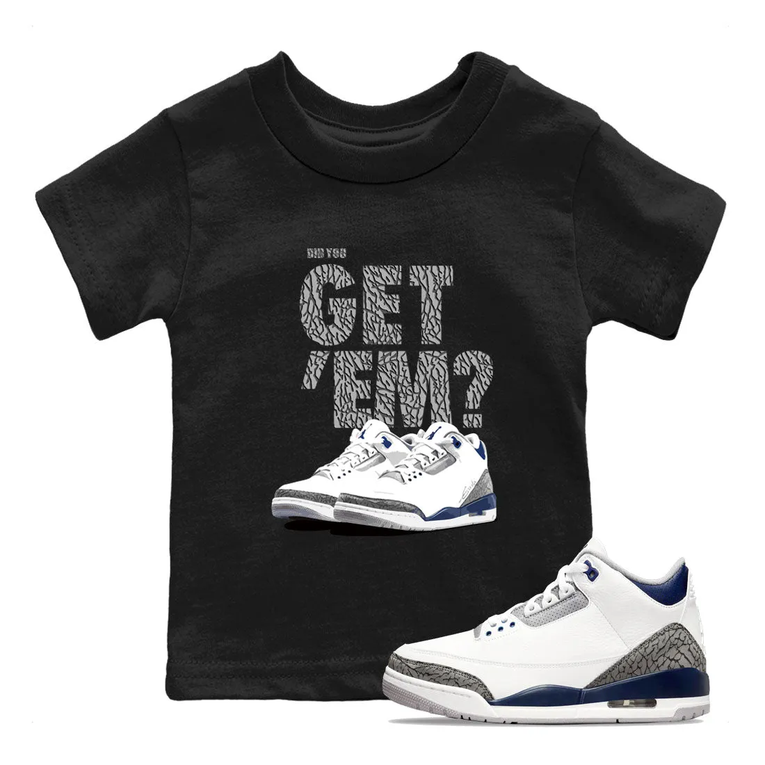 Sneaker SNRT Midnight Get Kids Great deal 3 Curated collection Air You Did Jordan 2023 'Em Tees - Navy