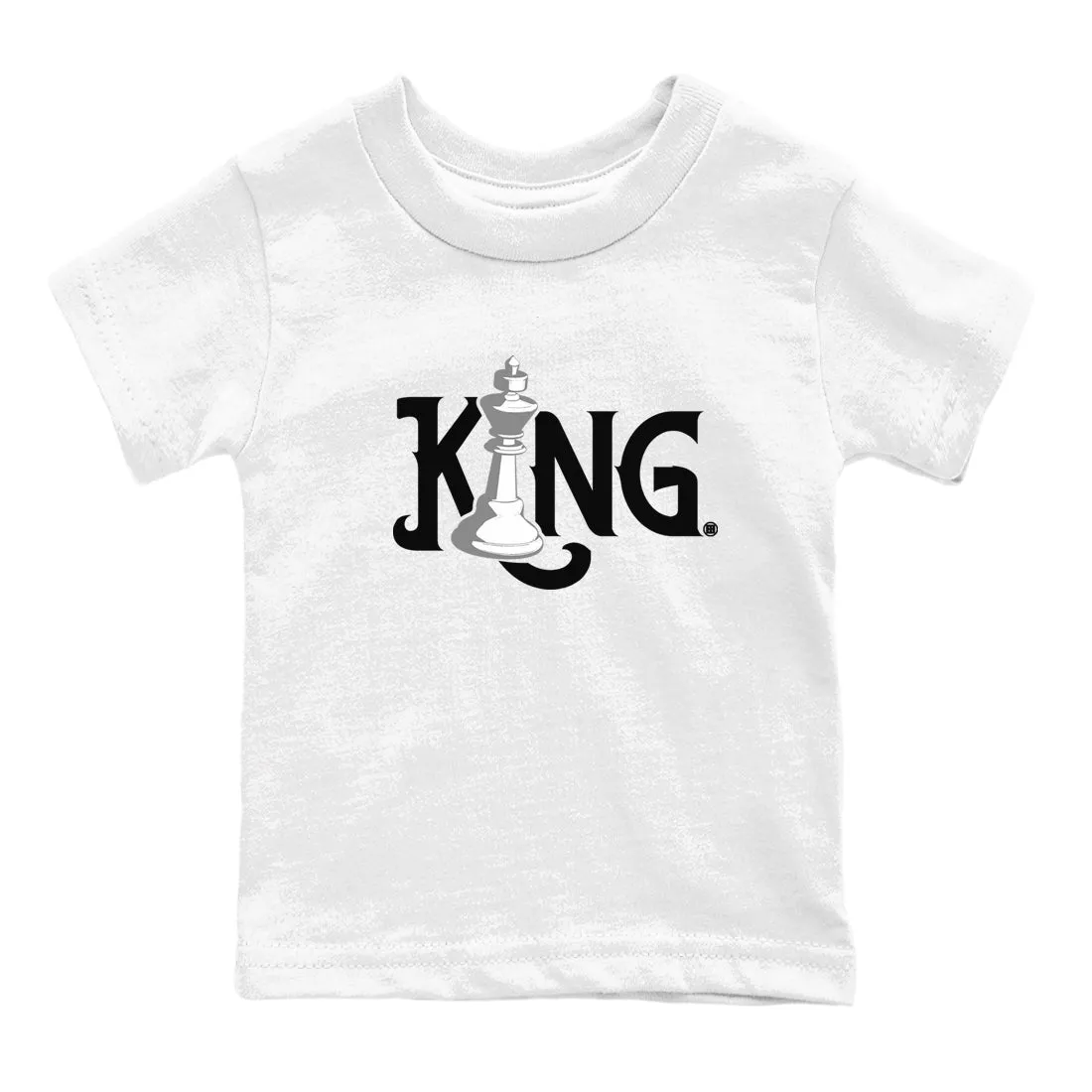 SNRT King 1 Chess Sneaker Grey Kids Tees Flexible customer care - Jordan Wolf Air Positive testimonials