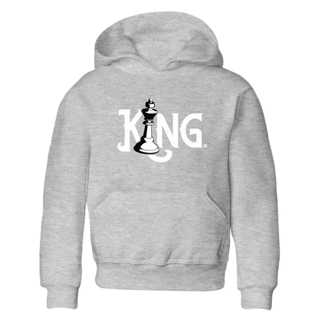 SNRT King 1 Chess Sneaker Grey Kids Tees Flexible customer care - Jordan Wolf Air Positive testimonials
