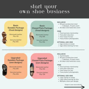 Start Your Own Shoe Business Packages