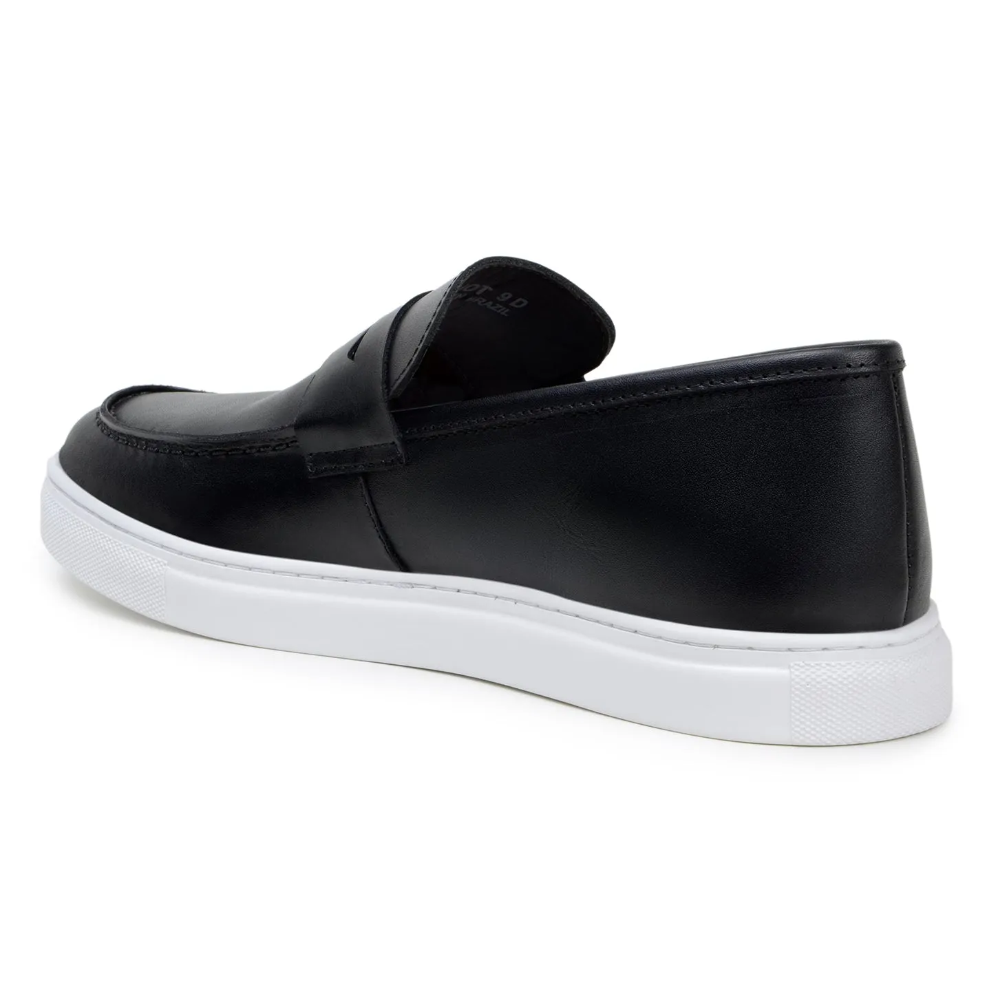 Studio Belvedere Elliot Men's Shoes Nappa Leather Slip-On Penny Sneaker (SBV1004)