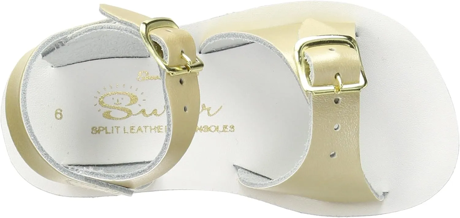 Sun-San Surfer Little Kid Leather Sandals