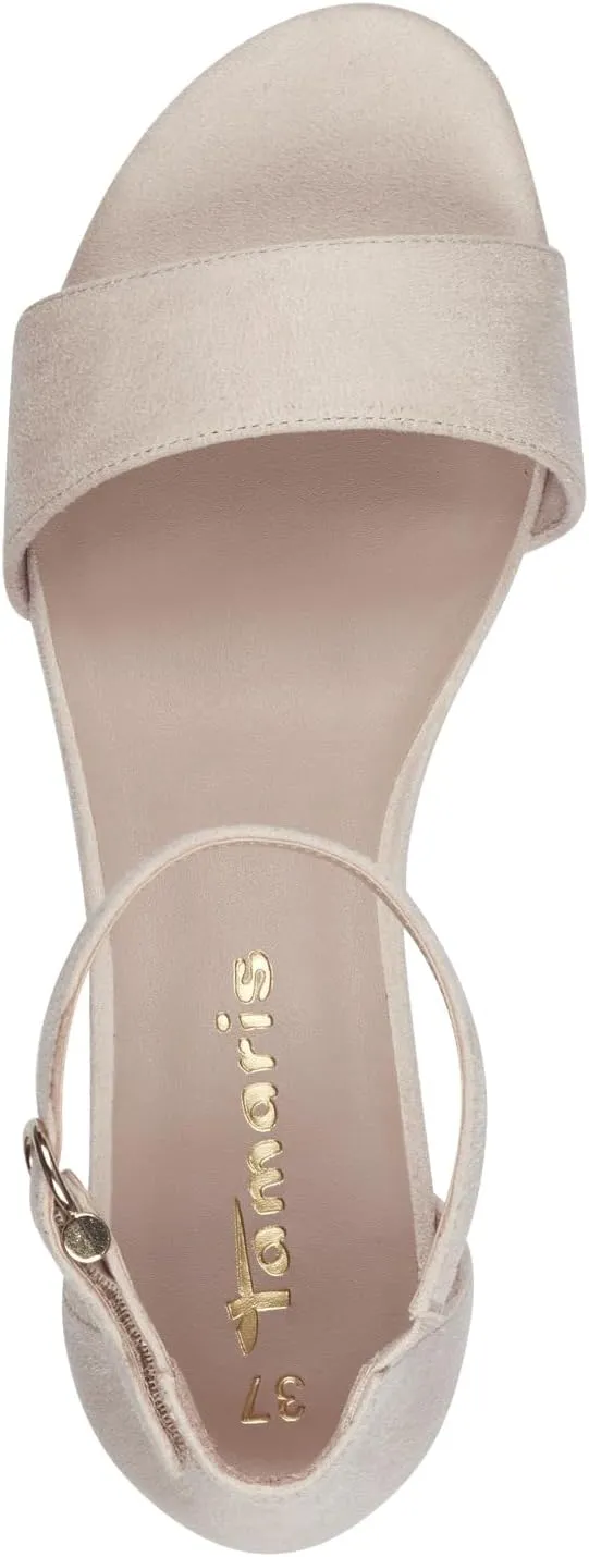 Tamaris Women's Ankle-Strap Heeled Sandal