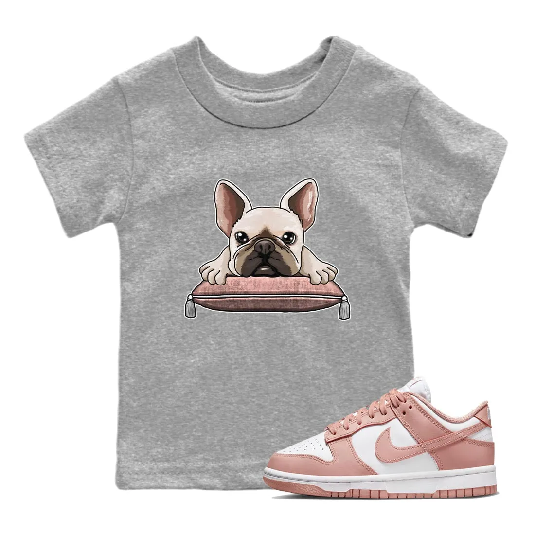 Tee Overnight delivery Wi-Fi-enabled Whisper Dunk SNRT French Sneaker - Rose Kids Bulldog