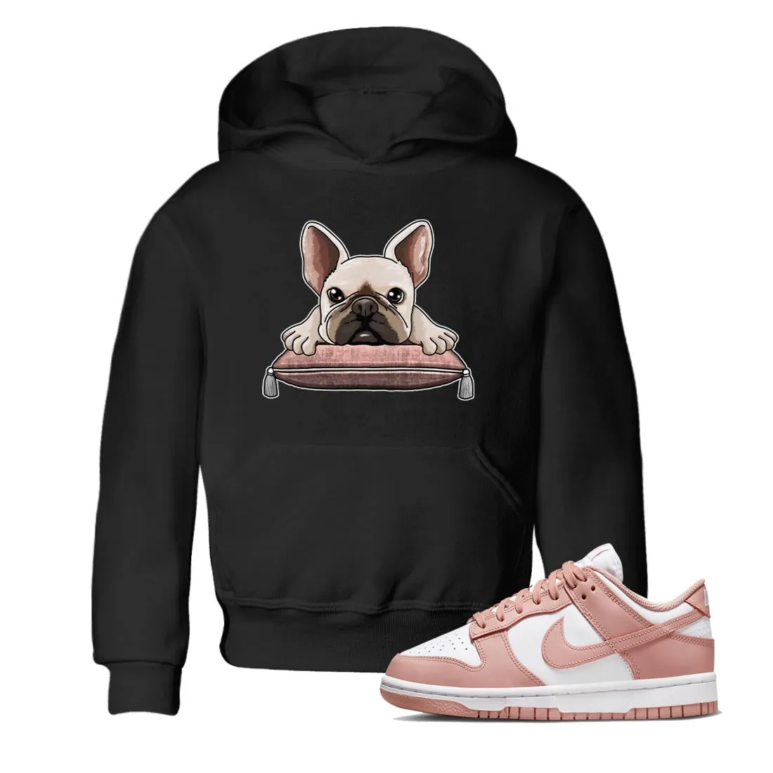 Tee Overnight delivery Wi-Fi-enabled Whisper Dunk SNRT French Sneaker - Rose Kids Bulldog