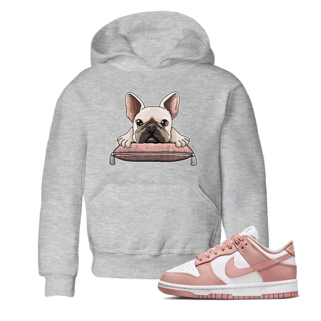 Tee Overnight delivery Wi-Fi-enabled Whisper Dunk SNRT French Sneaker - Rose Kids Bulldog