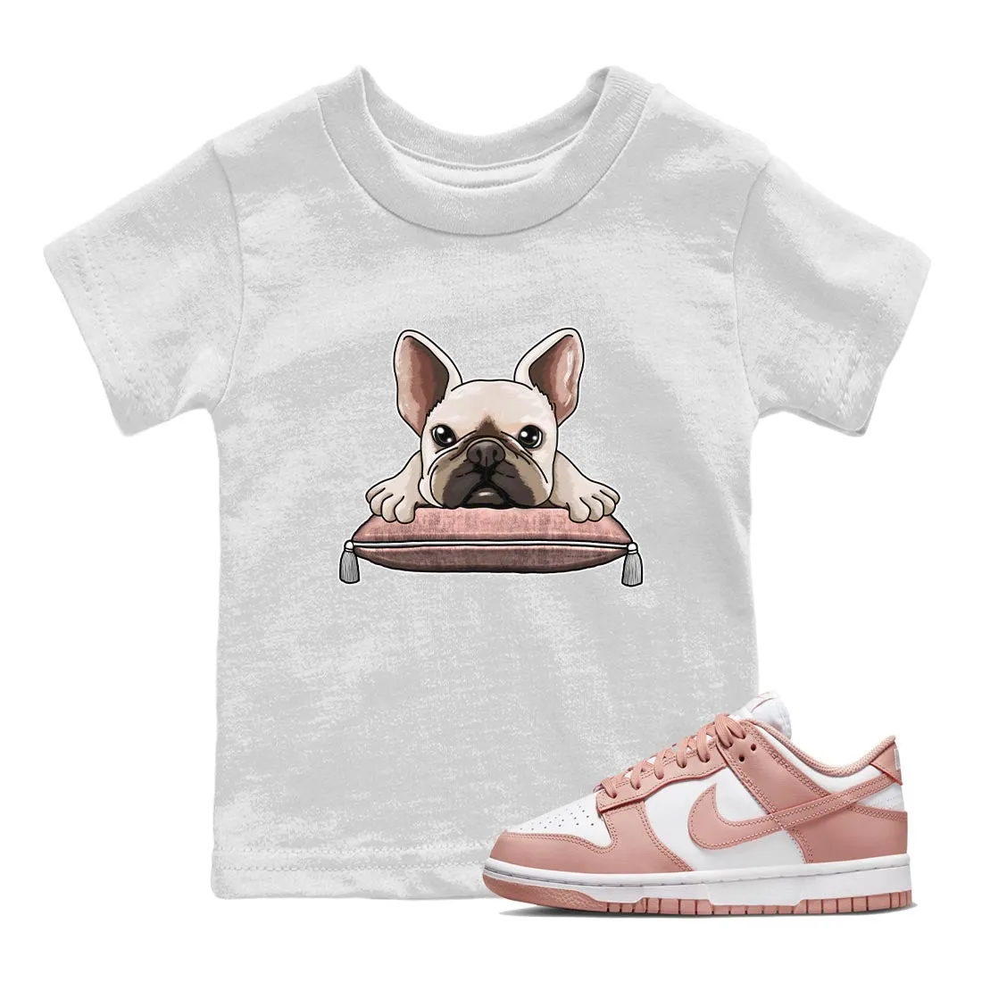 Tee Overnight delivery Wi-Fi-enabled Whisper Dunk SNRT French Sneaker - Rose Kids Bulldog