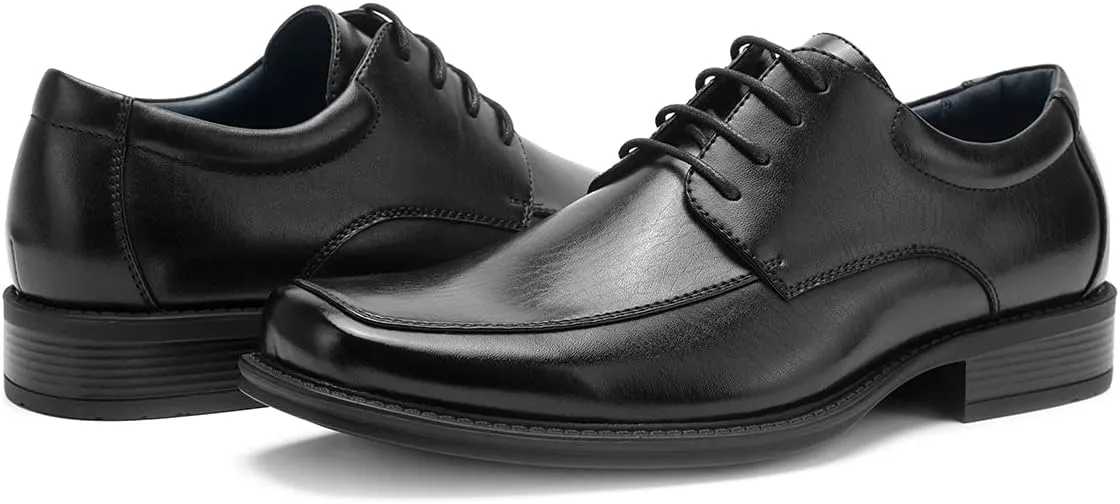 Temeshu Men's Oxford Classic Dress Shoes Casual Business Formal Lace up Shoes Lightweight DS11