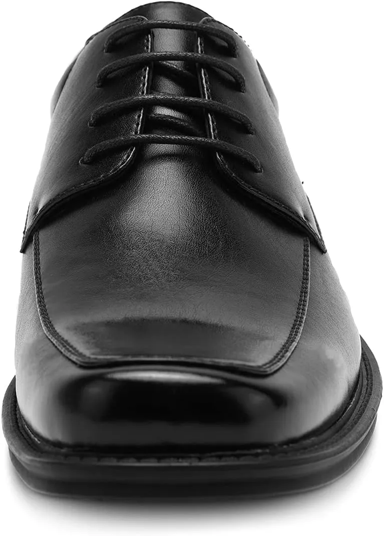 Temeshu Men's Oxford Classic Dress Shoes Casual Business Formal Lace up Shoes Lightweight DS11