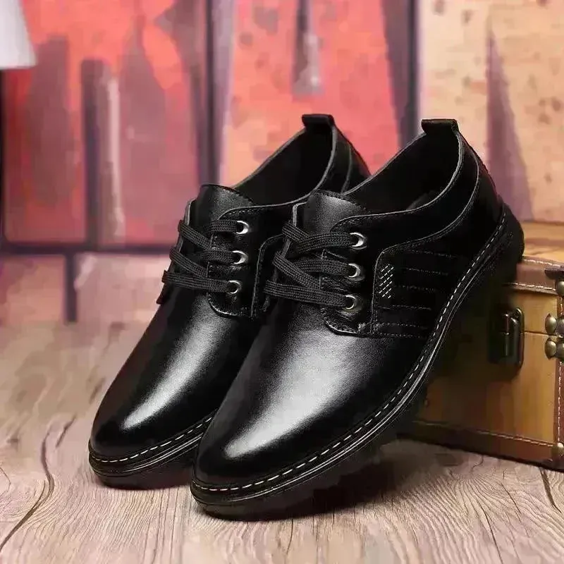 The new shoes shoes fall men's business casual shoes men shoes shoes round British Dad