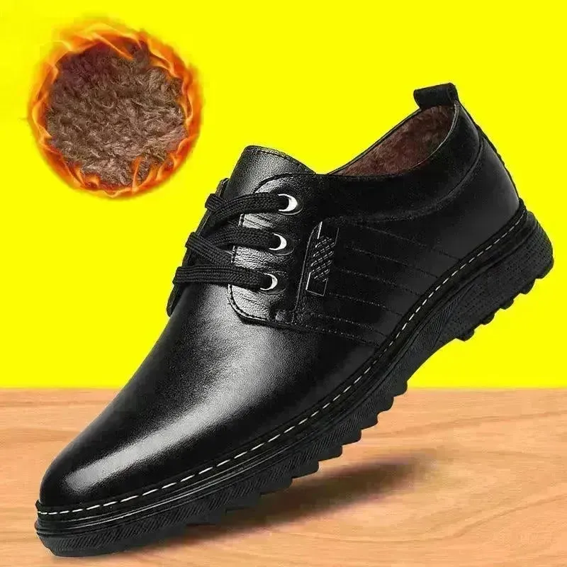 The new shoes shoes fall men's business casual shoes men shoes shoes round British Dad