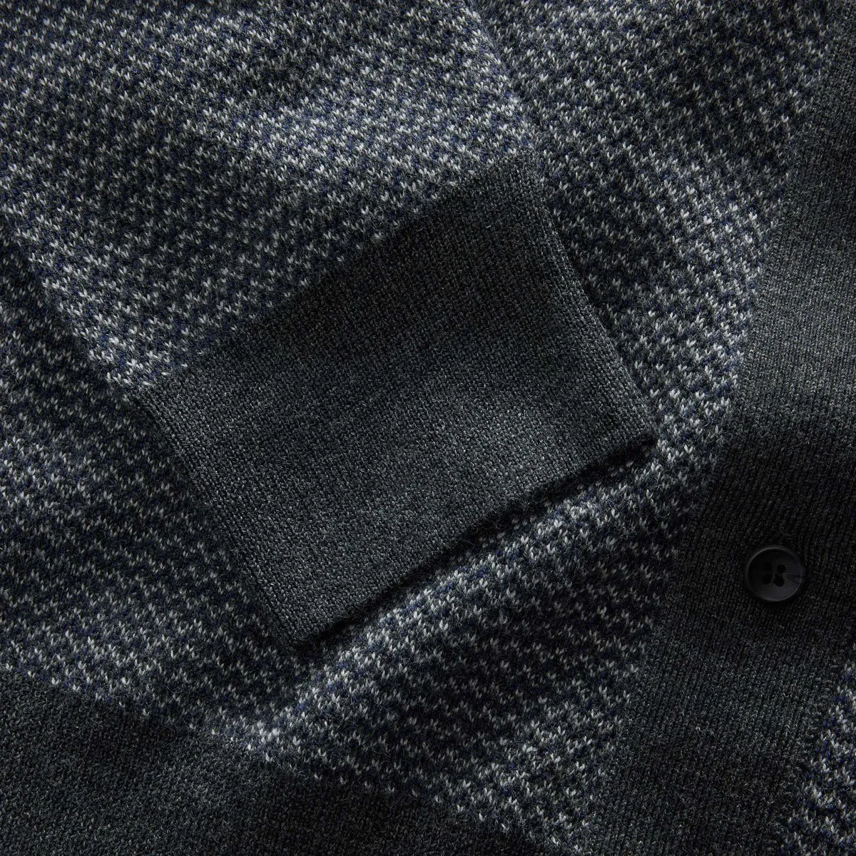 The Nichols Polo in Navy Birdseye