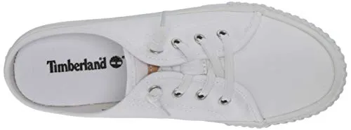 Timberland Women's Skyla Bay Canvas Mule, White, 070M Medium US