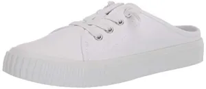 Timberland Women's Skyla Bay Canvas Mule, White, 070M Medium US