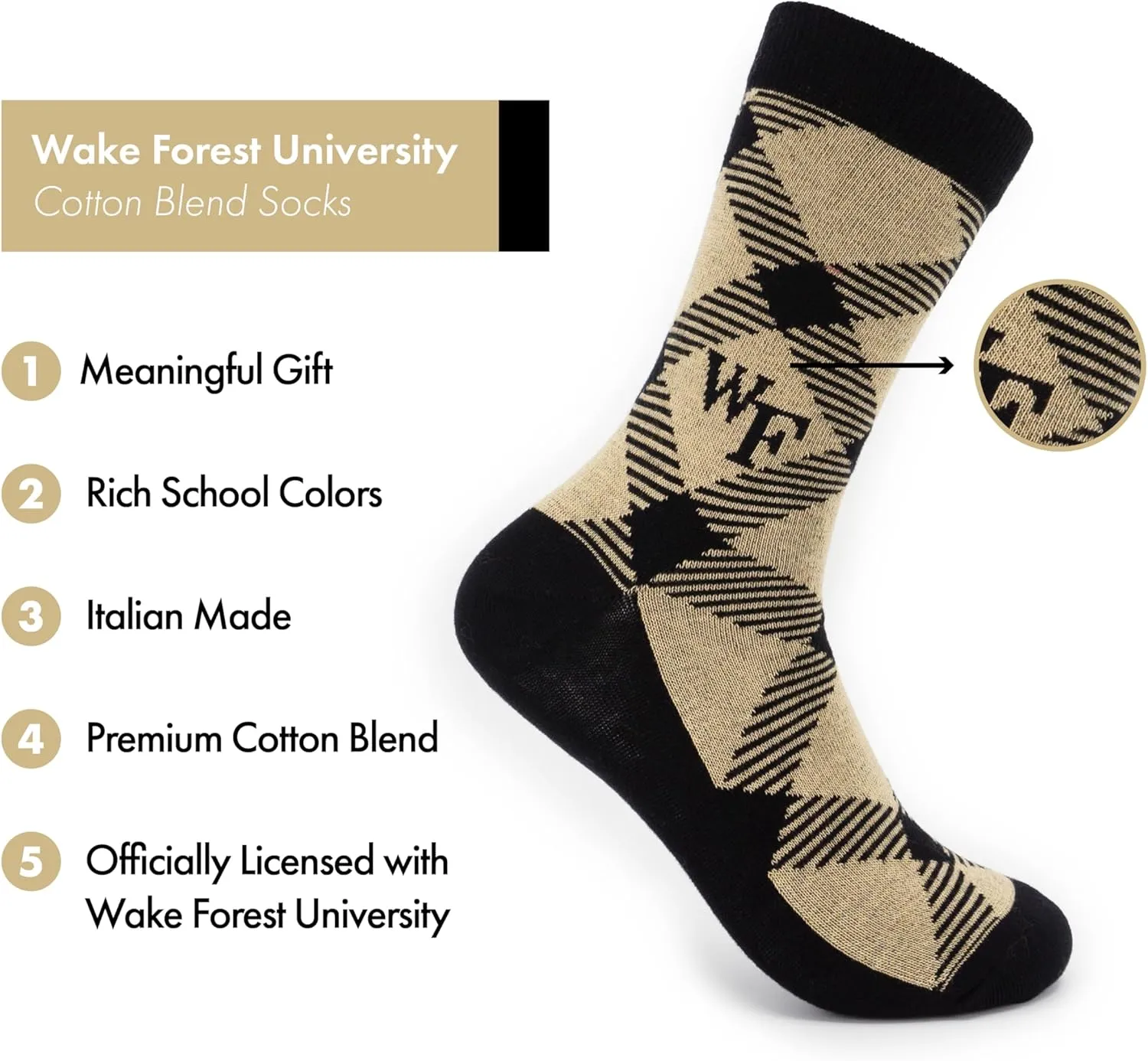Timeless Tartans Cotton Blend Socks