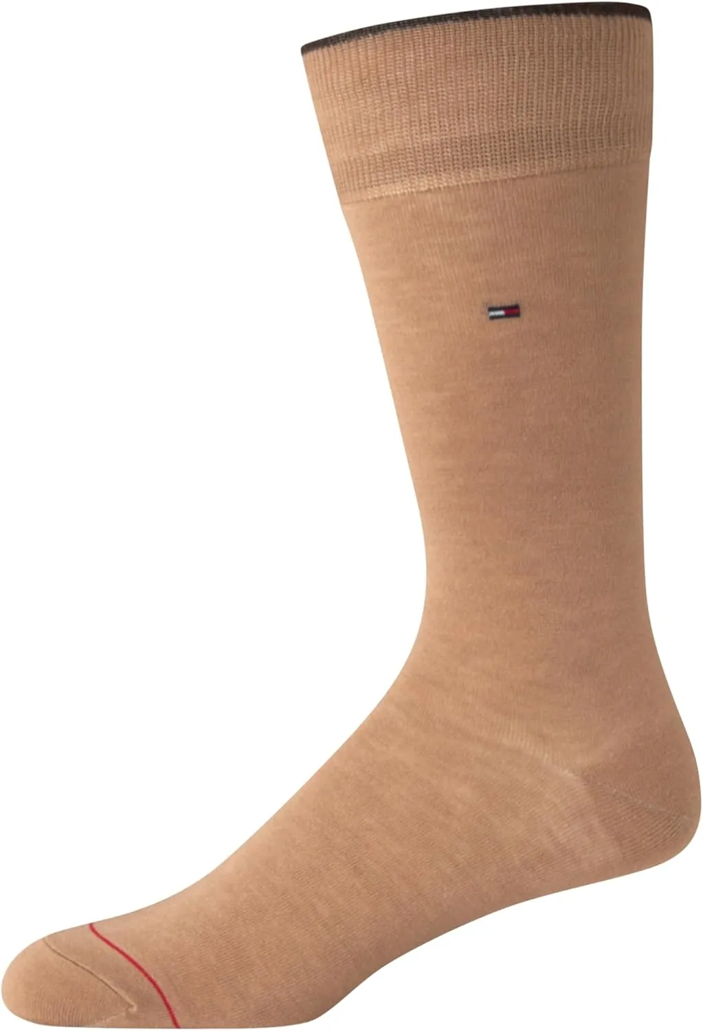 Tommy Hilfiger Men's Dress Socks - 5 Pack Lightweight Patterned Comfort Crew Socks for Men - Mens Long Work Socks (Size 7-12)