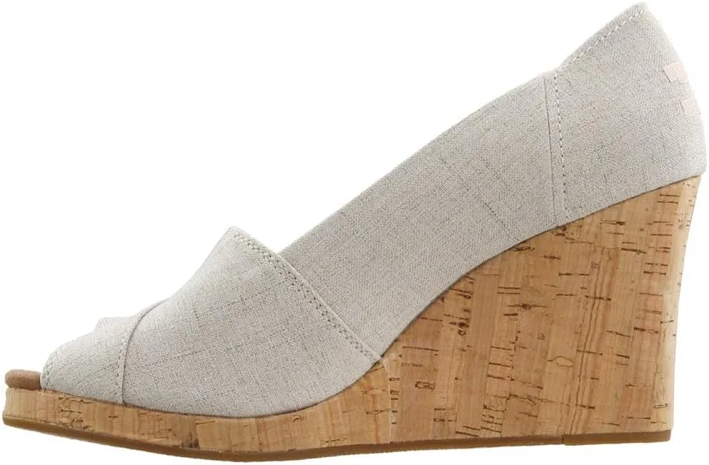 TOMS Women's Classic Espadrille Wedge Sandal