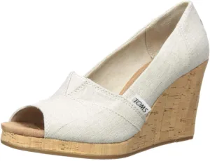 TOMS Women's Classic Espadrille Wedge Sandal