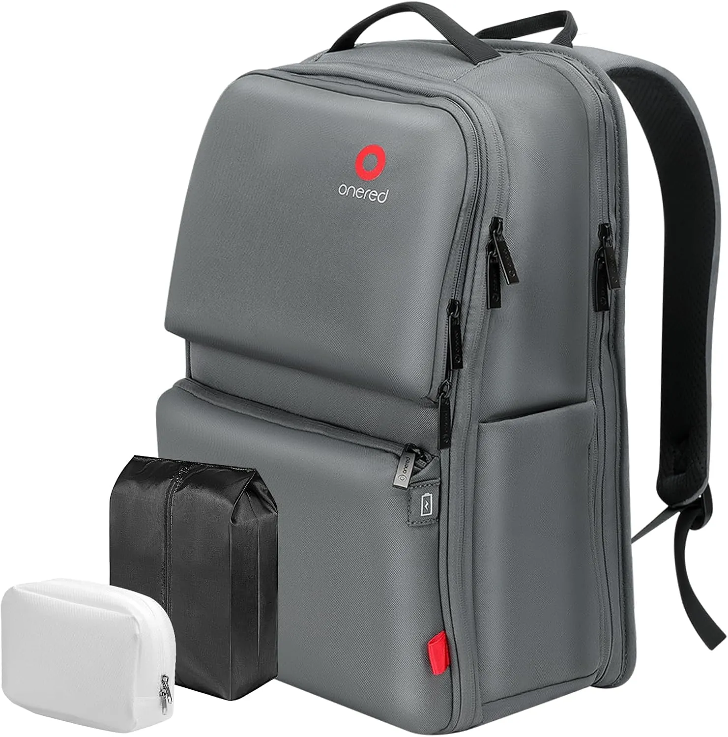 Travel Backpack, 40l Extra Large Travel Backpack For Men, Airline & Tsa Approved Carry On Luggage, College Backpacks For Women, Business 15.6 Inch Laptop Backpack - Gray