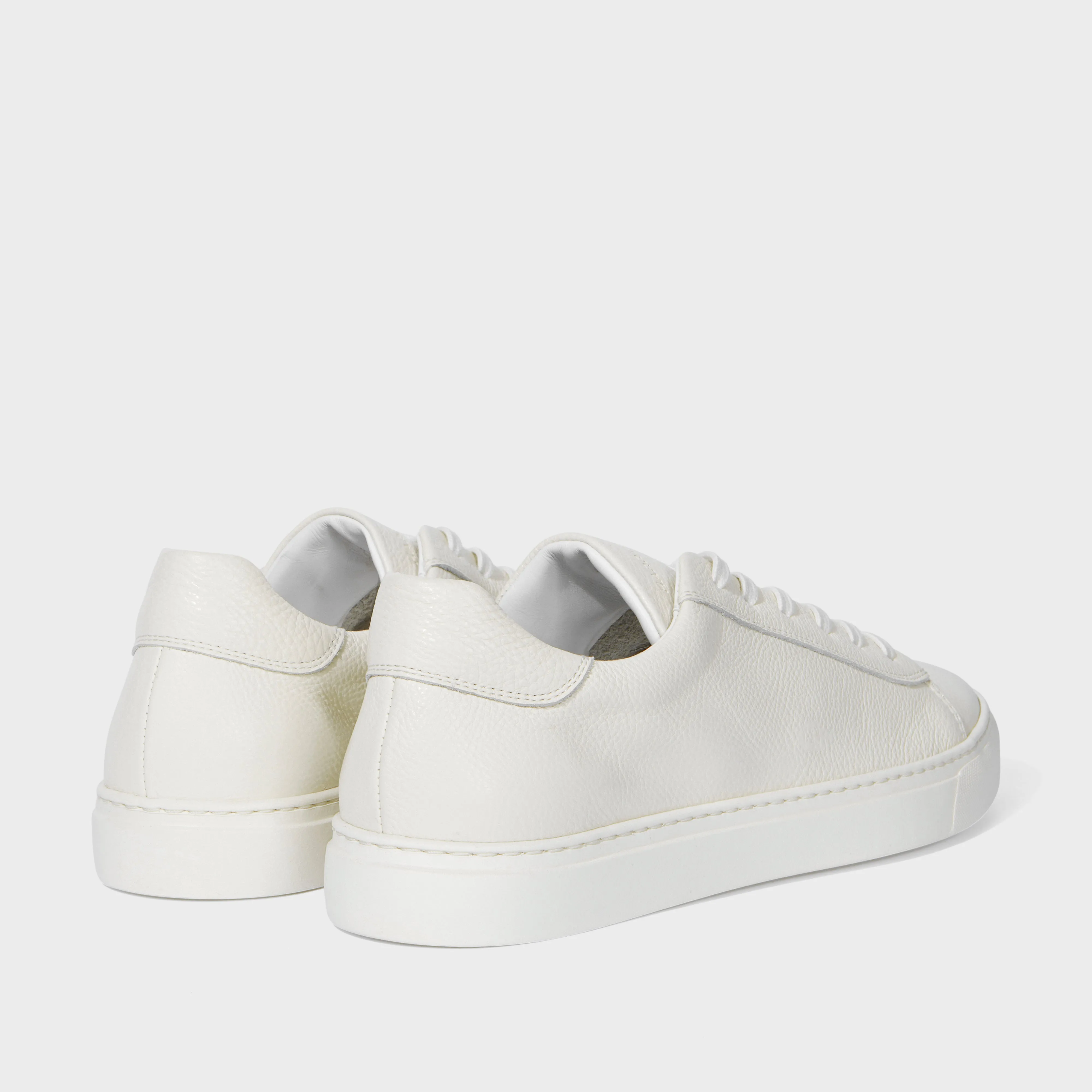 Travis Soft Milled Calf White