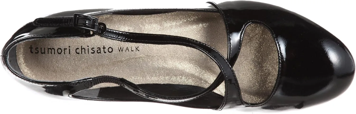 Tsumori Chisato Walk 4085 Cross Strap Pumps