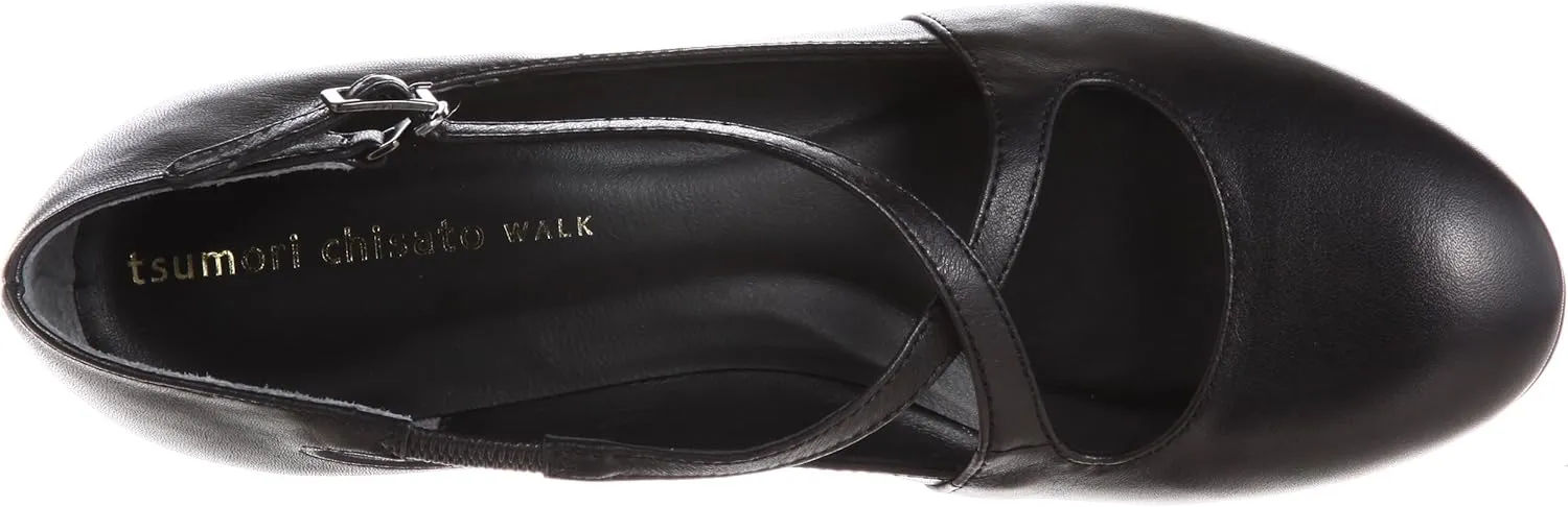 Tsumori Chisato Walk 4085 Cross Strap Pumps
