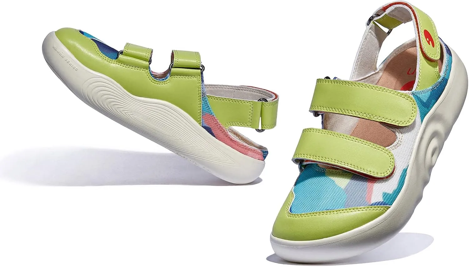 UIN Women's Outdoor Sandal Closed Toe Lightweight Walking Summer Travel Hiking Water Shoes