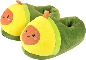 Unisex Novelty Cute Animal Feet Slippers Indoor House Plush Slippers Funny Christmas Halloween Gifts - One Size Fits Most