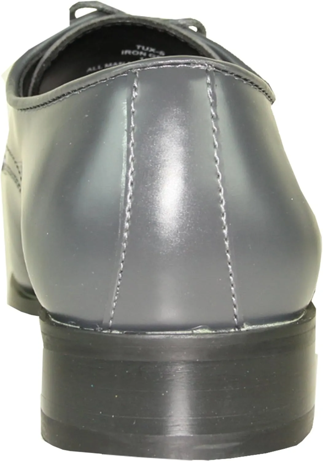 VANGELO Men Formal Tuxedo Dress Shoe for Wedding, Uniform and Prom -Wide Width Available