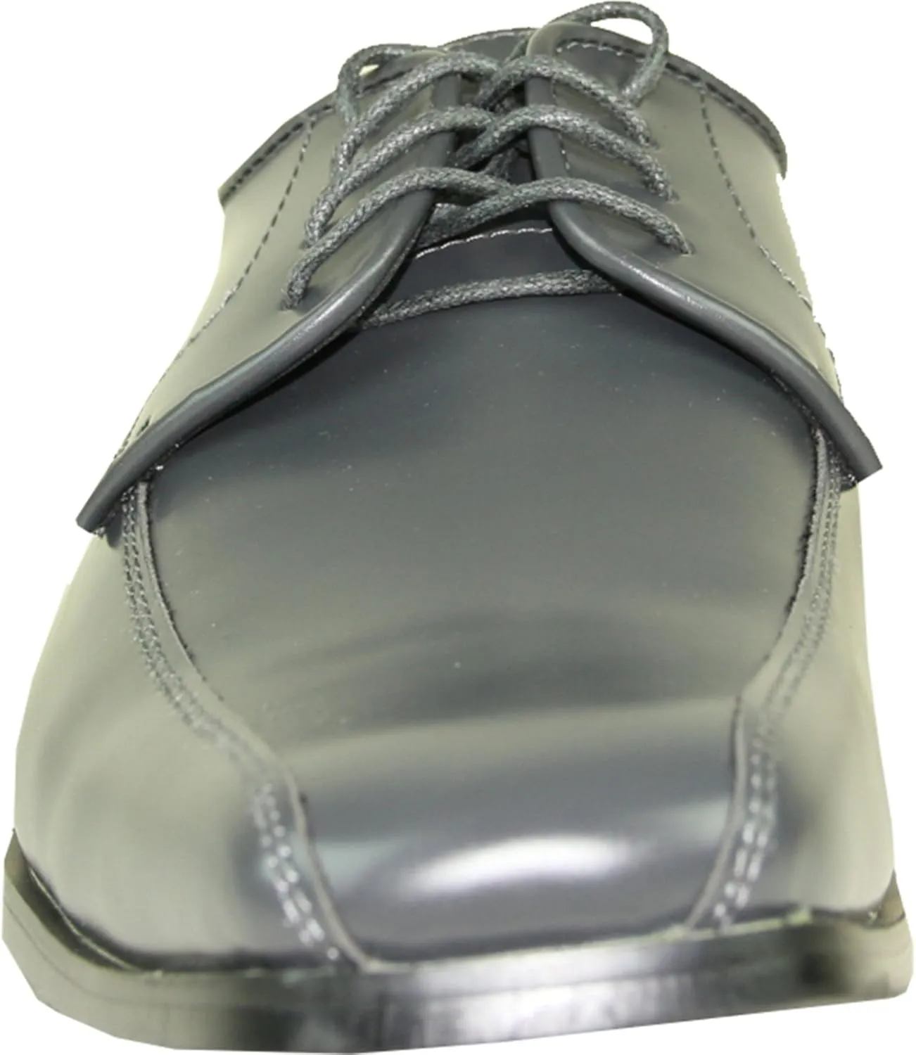 VANGELO Men Formal Tuxedo Dress Shoe for Wedding, Uniform and Prom -Wide Width Available
