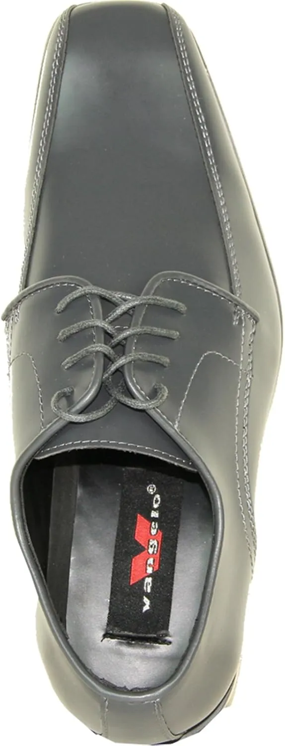 VANGELO Men Formal Tuxedo Dress Shoe for Wedding, Uniform and Prom -Wide Width Available