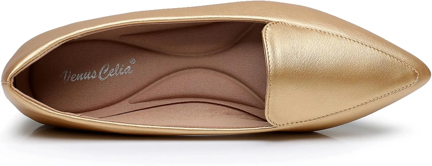 VenusCelia Women's Funkier Flats Shoe