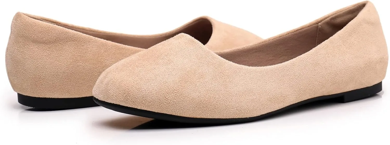 VenusCelia Women's Tile-Toe Flat Shoe
