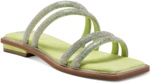 Vince Camuto Women's Footwear Peomi Crystal Strap Sandal Slide