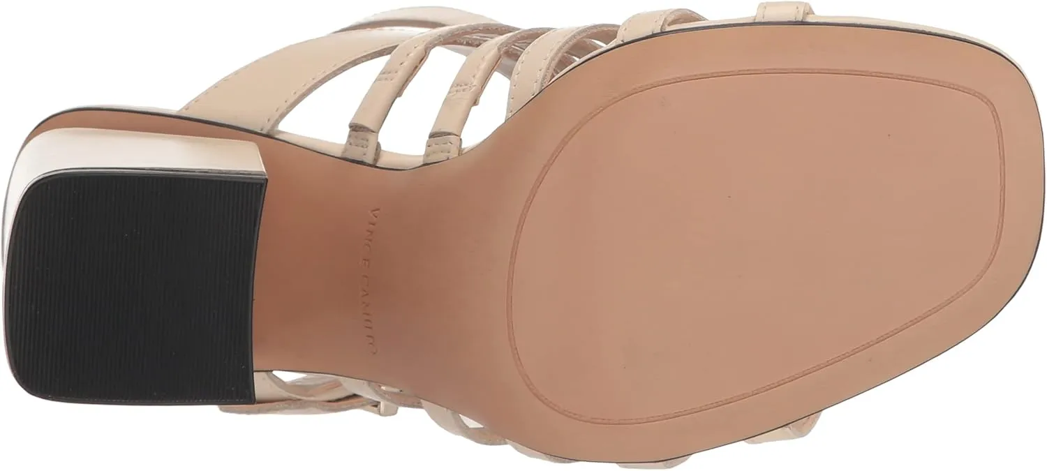 Vince Camuto Women's Hicheny Buckle High Heel Sandal Heeled