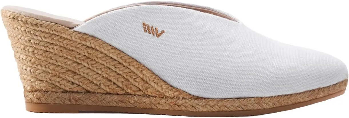 VISCATA Truja Women's Mule Espadrille Canvas Slip On