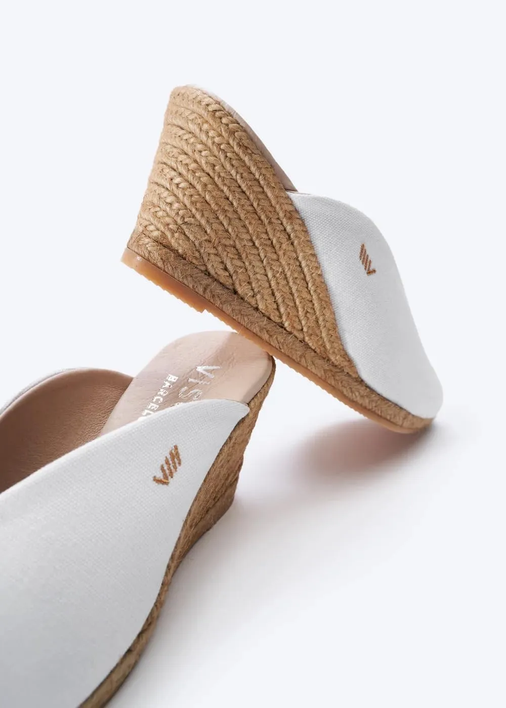 VISCATA Truja Women's Mule Espadrille Canvas Slip On