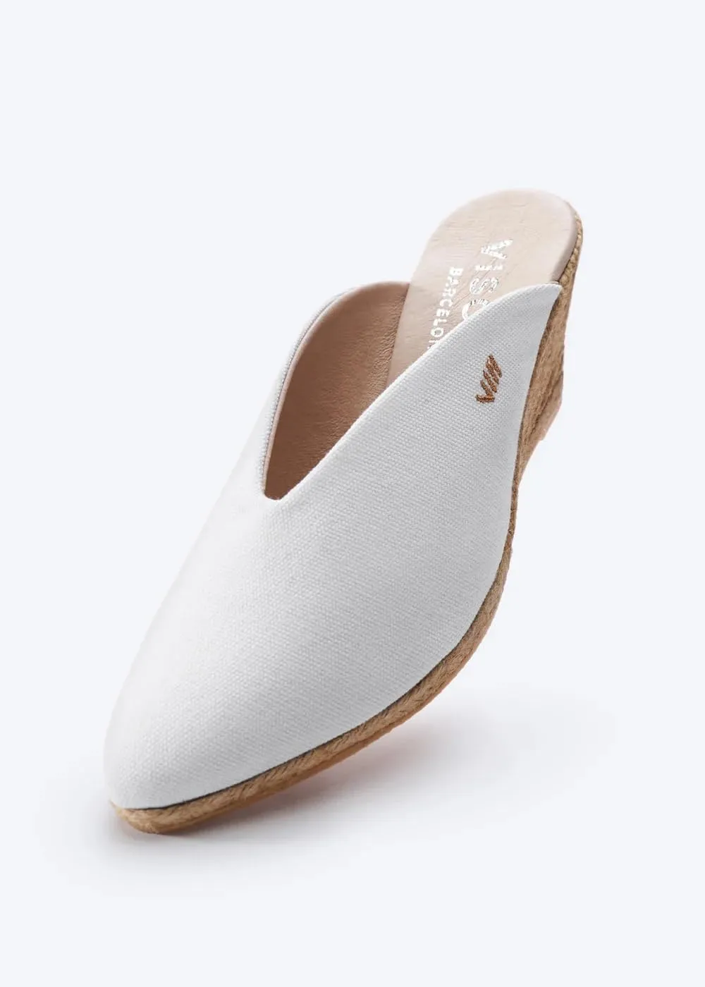 VISCATA Truja Women's Mule Espadrille Canvas Slip On