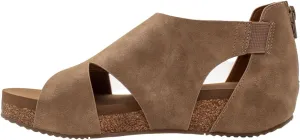 VOLATILE Womens Barstow Ankle Strap Strappy Casual Sandals Casual Low Heel 1-2" - Brown