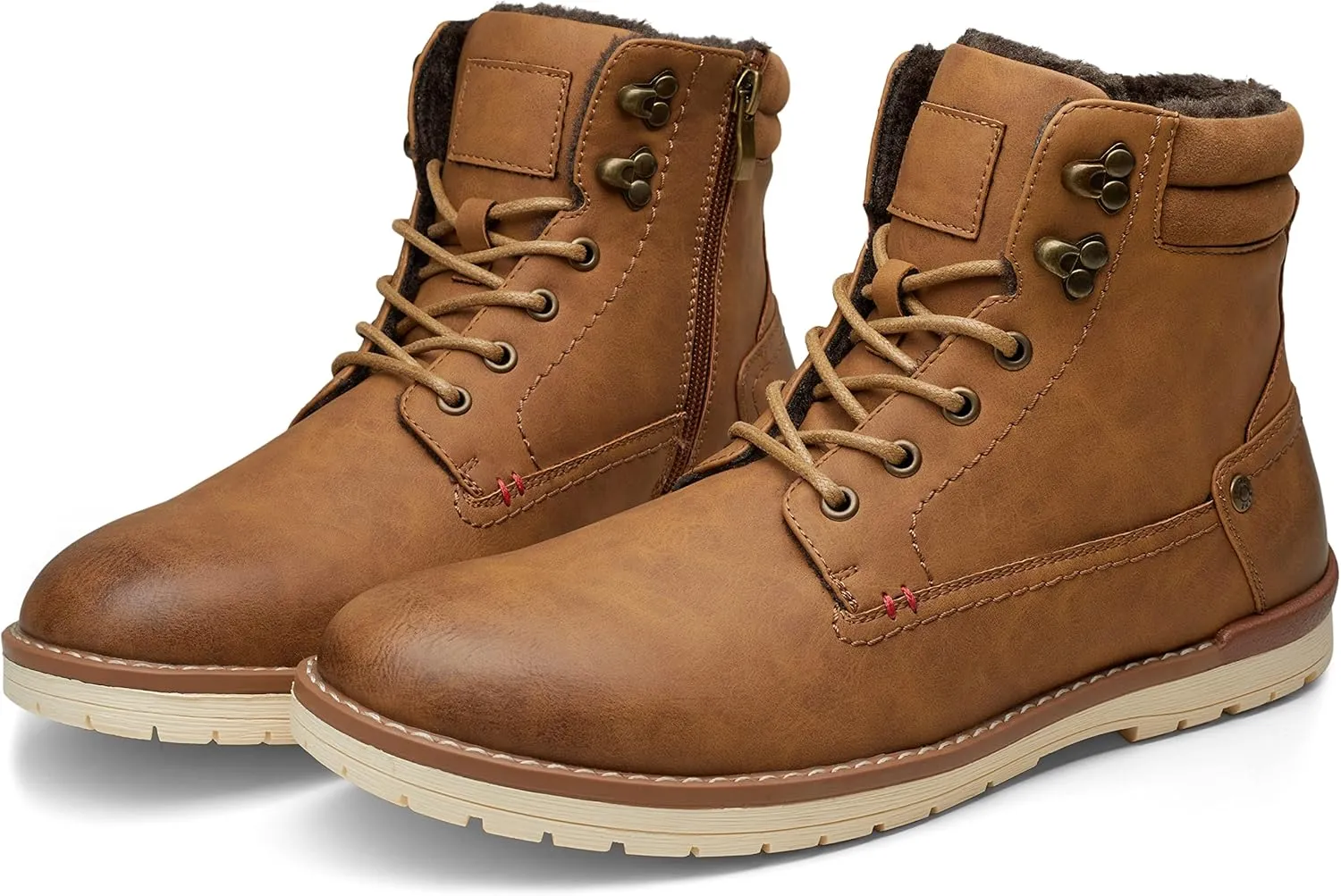 Vostey Men's Chukka Boots Motorcycle Casual Hiking Boot for Men