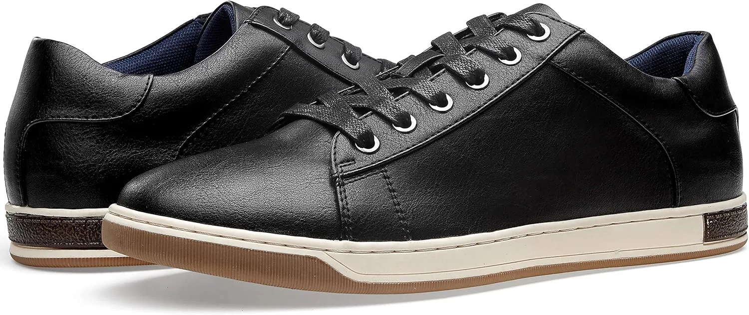 Vostey Men's Sneakers Fashion Casual Shoes Dress Sneaker Oxford Shoes