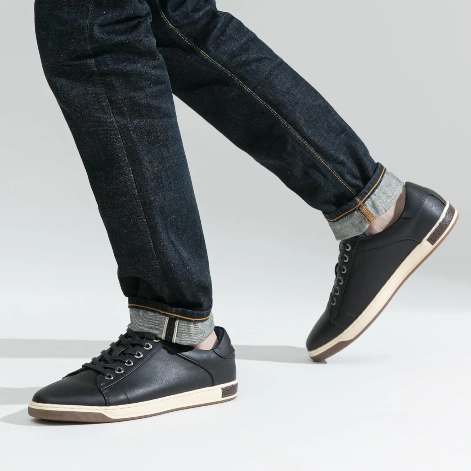 Vostey Men's Sneakers Fashion Casual Shoes Dress Sneaker Oxford Shoes