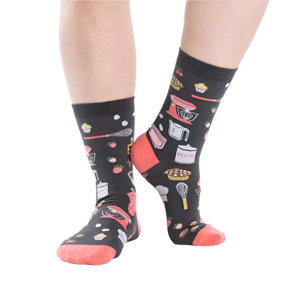 Whisking Business - Women's  Socks