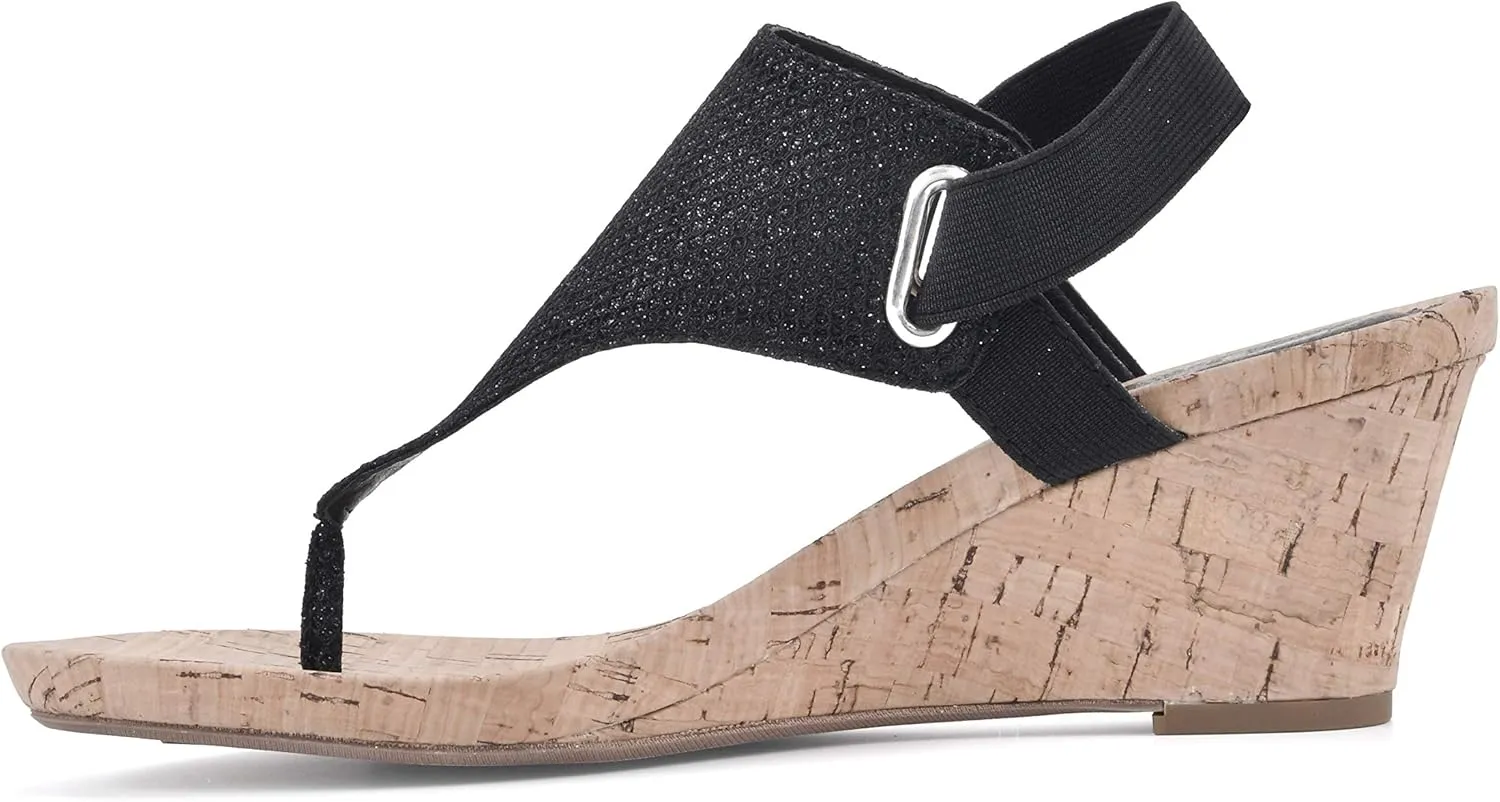 WHITE MOUNTAIN Women's All Good Cork Wedge Sandal