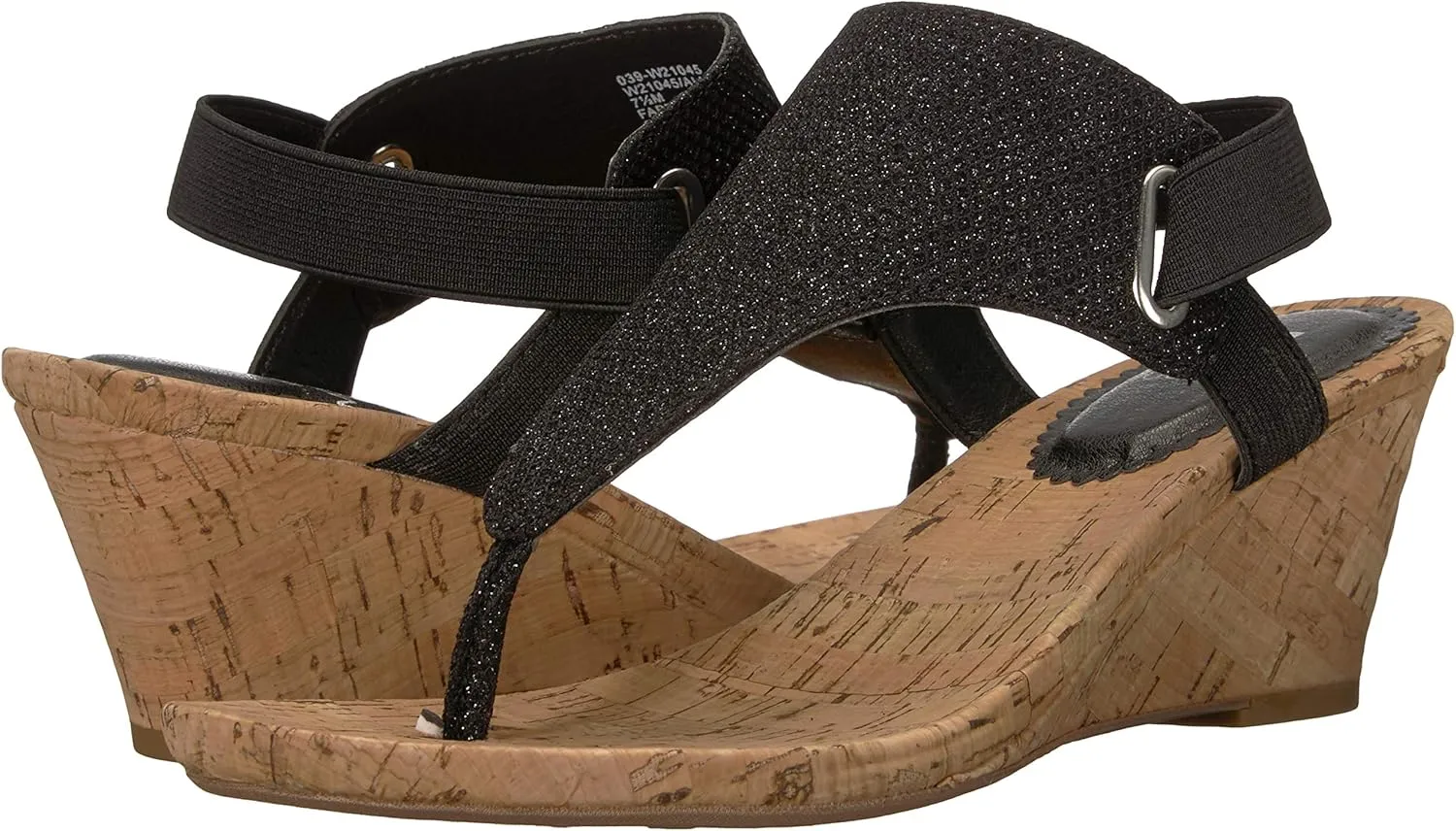 WHITE MOUNTAIN Women's All Good Cork Wedge Sandal