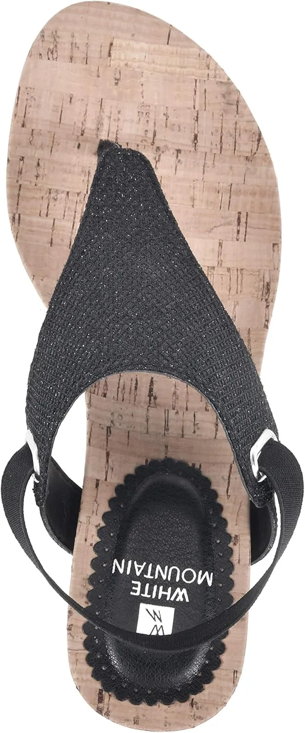 WHITE MOUNTAIN Women's All Good Cork Wedge Sandal