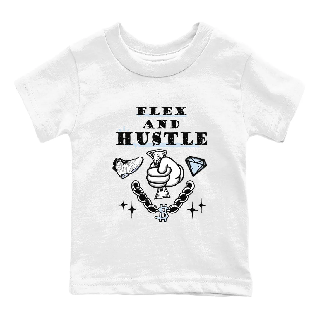White Sneaker Flex Jordan Kids - And SNRT Black Air 6 Versatile Tees Hustle On-demand shipping