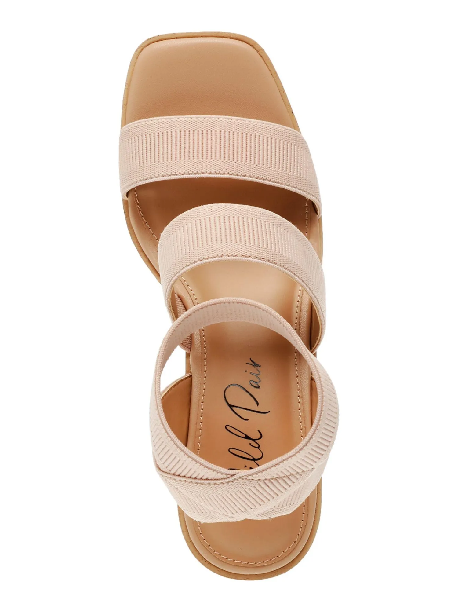 Wild Pair Womens Scarlitt Faux Leather Ankle Strap Pumps Tan 9 Medium (B,M)